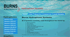 Desktop Screenshot of burnselectronics.com.au